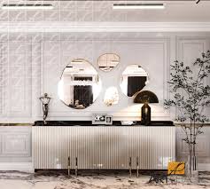 تصميم داخلي ستايل نيو كلاسيك